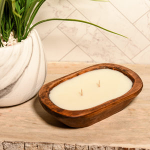 spanish oak dough bowl